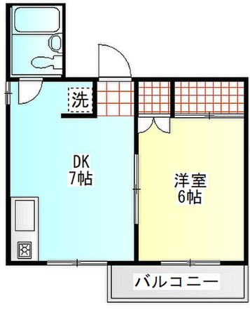 コーポヤマトの物件間取画像